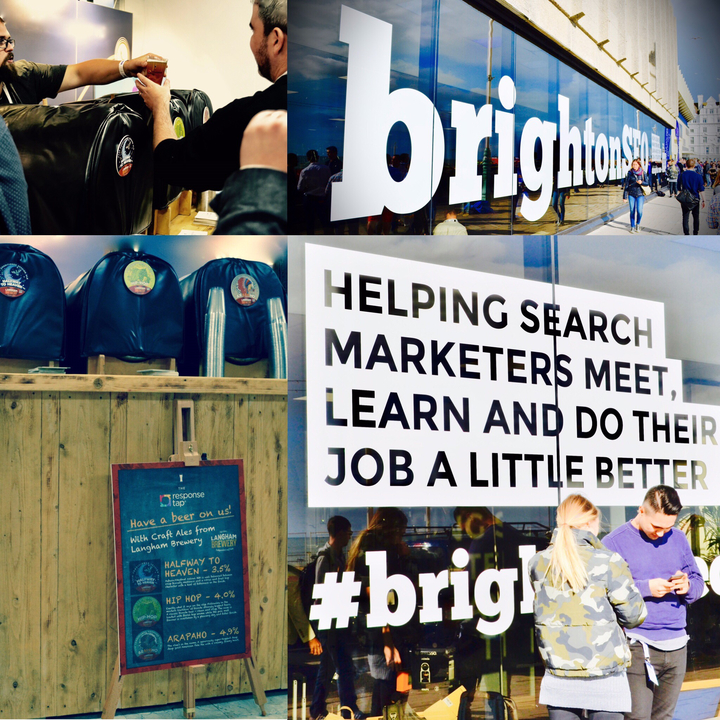 BrightonSEO ResponseTap Beer Tap